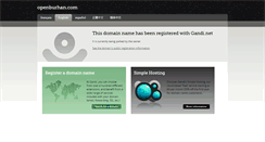 Desktop Screenshot of openburhan.com