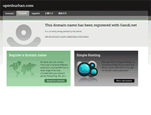 Tablet Screenshot of openburhan.com